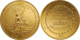 So-Called Dollars

1876 U.S. Centennial Exposition. Official Medal. HK-22, Julian CM-10. Rarity-4. Gilt. About Uncirculated, Cleaned.

38 mm.

E...