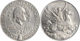 So-Called Dollars

1926 U.S. Sesquicentennial Exposition. Official Medal. HK-454, Baker-F421. Rarity-3. Nickel. MS-64 (ANACS).

35 mm.

Estimate...
