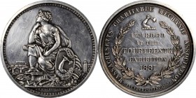 Agricultural, Scientific, and Professional Medals

1881 Massachusetts Charitable Mechanic Association Award Medal. By Francis N. Mitchell. Julian AM...
