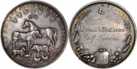 Agricultural, Scientific, and Professional Medals

1884 New England Agricultural Society Award Medal. By William Barber. Julian AM-54, Harkness Reg-...