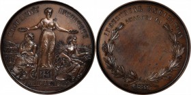 Agricultural, Scientific, and Professional Medals

1883 San Francisco Mechanics Institute Award Medal. Harkness Ca-92. Bronze. Mint State.

49 mm....