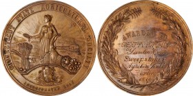 Agricultural, Scientific, and Professional Medals

1911 Connecticut State Agricultural Society Award Medal. Harkness Ct-22. Bronze. Mint State.

7...