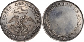 Agricultural, Scientific, and Professional Medals

Undated Illinois State Agricultural Society Award Medal. Harkness Il-40. Silver. About Uncirculat...