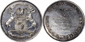 Agricultural, Scientific, and Professional Medals

1906 Michigan State Fair Award Medal. Harkness Mi-50. Silver. About Uncirculated, Edge Nicks, Rev...