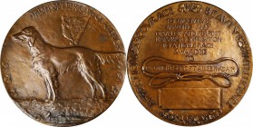 Award Medals

Undated Irish Setter Club of America Award Medal. By Laura Gardin Fraser. Baxter-357. Bronze. About Uncirculated.

76 mm. Central re...