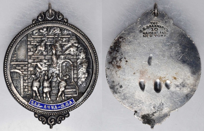 Life Saving Medals

Undated (possibly ca. 1880s) Incomplete Life Saving Badge....