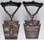 Military and Civil Decorations

World War I Service Medal Awarded to Employees of the Pennsylvania Railroad Company.

An uninscribed pinback hange...