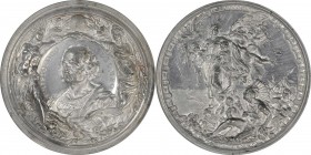 Columbiana

1892-1893 World's Columbian Exposition Cristoforo Colombo Medal. Struck by Stefano Johnson. Eglit-107, Rulau-B8. White Metal. MS-64 (NGC...