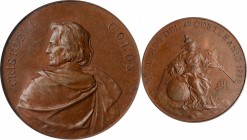 Columbiana

1892 World's Columbian Exposition Cristobal Colon Medal. Eglit-223. Bronze. MS-61 BN (NGC).

45 mm.

Estimate: $ 250