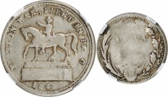Patriotic Civil War Tokens

1863 Washington Equestrian Statue / UNION FOR EVER. Fuld-177/271 j, Musante GW-641, Baker-479. Rarity-9. German Silver. ...