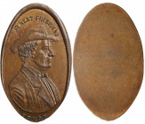 Encased and Elongated Coins

Undated William Jennings Bryan Elongated Cent. Martin-Dow P&PC-26. Mint State.

From the Norman G. Peters Collection....