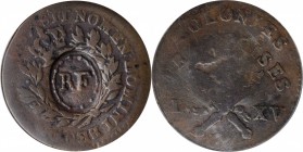 Sou

1767-A Sou. Paris Mint. Breen-701, Vlack 3-C. RF Counterstamp. VF-35 (ANACS).

PCGS# 157637.

From the Bill Gleckler Collection.

Estimat...
