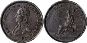 Washington Military Bust Copper

"1783" (ca. 1820) Washington Military Bust Copper. Musante-109B, Baker-4, Vlack 2-B, W-10165. Large Military Bust. ...