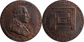 Washington Grate Halfpenny

1795 Washington Grate Halfpenny. Musante GW-49, Baker-29B, W-10955. Large Buttons. Copper. Reeded Edge. Mint State.

1...