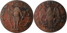 Miscellaneous Colonial and Related Coinage

Lot of (5) Colonial, Early Federal Era Coins and Other Coppers.

Included are: Massachusetts Half Cent...