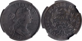 Draped Bust Cent

1797 Draped Bust Cent. S-139. Rarity-1. Reverse of 1797, Stems to Wreath. VF-30 BN (NGC).

PCGS# 1422. NGC ID: 2242.

Estimate...