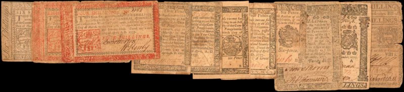 Colonial Notes

Lot of (10) PA-130, 194, 196, 199, 210, 211, 212, 217b, 218a &...