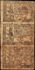 Colonial Notes

Uncut Strip of (3) VA-126, 127 & 129. Virginia. 1777. $4-$5-$8. Very Fine.

An uncut strip of three Virginia colonials, which incl...
