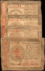 Continental Currency

Lot of (4) CC-97, 98, 99 & 101. Continental Currency. 1779. $50, $55, $60 & $70. Very Fine to Choice Very Fine.

A quartet o...