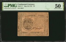 Continental Currency

Lot of (2) CC-7 & CC-98. Continental Currency. May 10, 1775. $7 & $55. PMG About Uncirculated 50 & Choice About Unc 58.

A l...