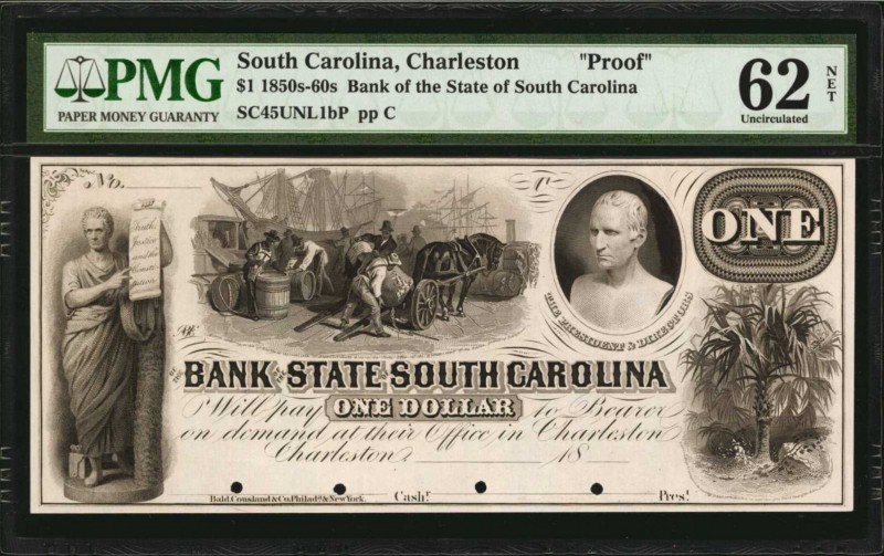 South Carolina

Charleston, South Carolina. Bank of the State of South Carolin...