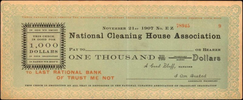 Mixed Obsoletes

National Cleaning House Association to Last Rational Bank of ...