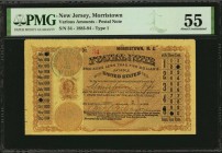 Postal Notes

Morristown, New Jersey. United States Postal Note. September 1883. $6 2 Cents. PMG About Uncirculated 55.

Serial number 34 is seen ...