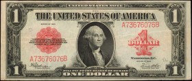 Legal Tender Notes

Fr. 40. 1923 $1 Legal Tender Note. Very Fine.

A Very Fine example of this large size Legal Tender Ace.

Estimate: $ 125 - 1...