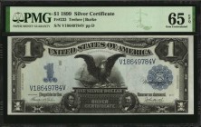 Silver Certificates

Fr. 233. 1899 $1 Silver Certificate. PMG Gem Uncirculated 65 EPQ.

Very dark ink tones and nicely centered.

From the Tarza...