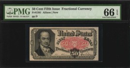 Fifth Issue

Fr. 1381. 50 Cent. Fifth Issue. PMG Gem Uncirculated 66 EPQ.

Pack fresh appeal is noticed on this Fifth Issue 50 Cent note.

Estim...