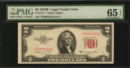Legal Tender Notes

Lot of (3) Fr. 1511*. 1953B $2 Legal Tender Star Notes. PMG Choice Uncirculated 64 EPQ & Gem Uncirculated 65 EPQ. Consecutive.
...