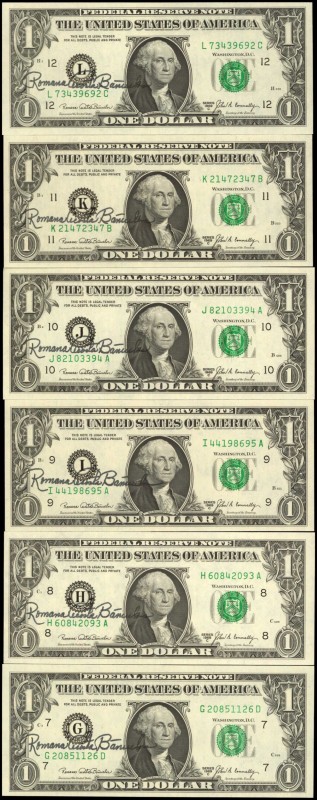 Federal Reserve Notes

Lot of (10) Fr. 1906 & 1907. 1969C & 1969D $1 Federal R...