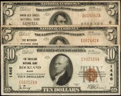 Mixed National Banknotes

Lot of (3) $5 & $10 1929 Ty. 1. Fr. 1800-1 & 1801-1. Mixed Nationals. Fine & Very Fine.

Included in this lot are the fo...