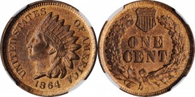 Indian Cent

1864 Indian Cent. Bronze. MS-63 BN (NGC).

PCGS# 2076. NGC ID: 227L.

From the Dr. Jeffrey A. Rudolph Collection.

Estimate: $ 10...