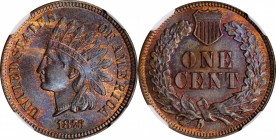 Indian Cent

1873 Indian Cent. Open 3. MS-65 BN (NGC).

PCGS# 2106. NGC ID: 227Y.

From the Dr. Jeffrey A. Rudolph Collection.

Estimate: $ 70...