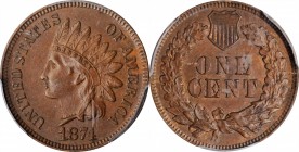 Indian Cent

1874 Indian Cent. MS-63 BN (PCGS).

PCGS# 2118. NGC ID: 227Z.

From the Dr. Jeffrey A. Rudolph Collection.

Estimate: $ 200