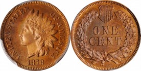 Indian Cent

1878 Indian Cent. Proof-64 RB (PCGS).

PCGS# 2322. NGC ID: 229X.

From the Dr. Jeffrey A. Rudolph Collection.

Estimate: $ 400