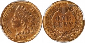 Indian Cent

1886 Indian Cent. Type II Obverse. AU Details--Cleaned (PCGS).

PCGS# 92154. NGC ID: 228E.

Estimate: $ 125