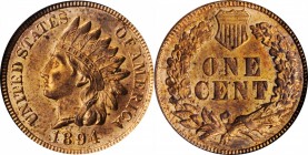 Indian Cent

1894 Indian Cent. MS-63 RB (NGC). OH.

PCGS# 2188. NGC ID: 228N.

From the Dr. Jeffrey A. Rudolph Collection.

Estimate: $ 100