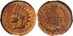 Indian Cent

1896 Indian Cent. MS-64 RB (NGC).

PCGS# 2194. NGC ID: 228R.

From the Dr. Jeffrey A. Rudolph Collection.

Estimate: $ 100
