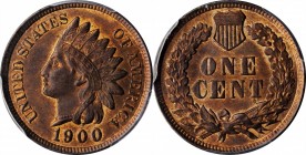 Indian Cent

1900 Indian Cent. Snow-8. Repunched Date. MS-64 RB (PCGS).

PCGS# 2206. NGC ID: 228V.

Estimate: $ 100