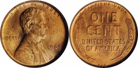 Lincoln Cent

1909 Lincoln Cent. V.D.B. MS-66 RD (ANACS). OH.

PCGS# 2425. NGC ID: 22AZ.

Estimate: $ 400