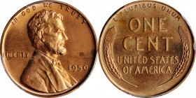Lincoln Cent

1950 Lincoln Cent. Proof-66 RD (PCGS).

PCGS# 3359. NGC ID: 22LA.

From the Dr. Jeffrey A. Rudolph Collection.

Estimate: $ 75