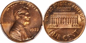 Lincoln Cent

1972 Lincoln Cent. FS-101. Doubled Die Obverse. MS-66 RD (PCGS). CAC.

PCGS# 2950. NGC ID: 22GU.

Estimate: $ 750
