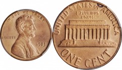 Lincoln Cent

1983 Lincoln Cent. FS-801. Doubled Die Reverse. MS-64 RD (PCGS).

PCGS# 3056. NGC ID: 22HW.

Estimate: $ 120