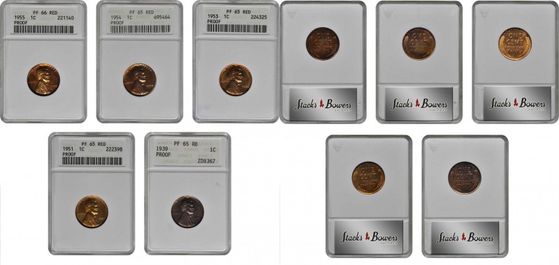 Lincoln Cent

Lot of (5) Gem Proof Lincoln Cents. (ANACS). OH.

Included are...