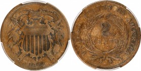 Two-Cent Piece

1864 Two-Cent Piece. FS-401. Small Motto. Fine-15 (PCGS).

PCGS# 3579. NGC ID: 22N8.

From the Lux Family Collection, begun as e...