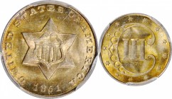 Silver Three-Cent Piece

1851 Silver Three-Cent Piece. MS-66 (PCGS).

PCGS# 3664. NGC ID: 22YX.

Estimate: $ 800