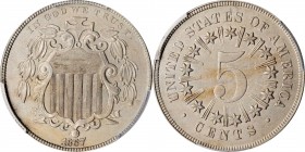 Shield Nickel

1867 Shield Nickel. Rays. AU Details--Cleaned (PCGS).

PCGS# 3791. NGC ID: 22NY.

Estimate: $ 115