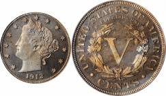 Liberty Head Nickel

1912 Liberty Head Nickel. Proof-64 (PCGS). OGH.

PCGS# 3910. NGC ID: 278N.

Estimate: $ 250
